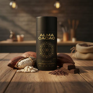Made with Alma Cacao ceremonial cacao